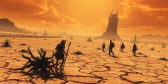 لعبة البقاء على قيد الحياة في آخر يوم على الأرض